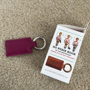 NIB Bagnet Pink Magnet Purse Holder Hanger